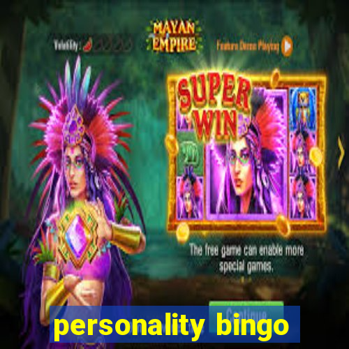 personality bingo