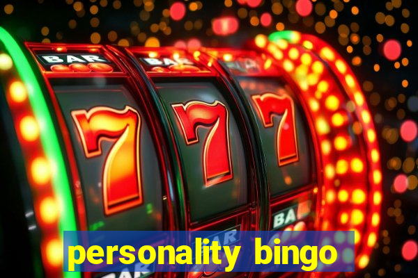 personality bingo