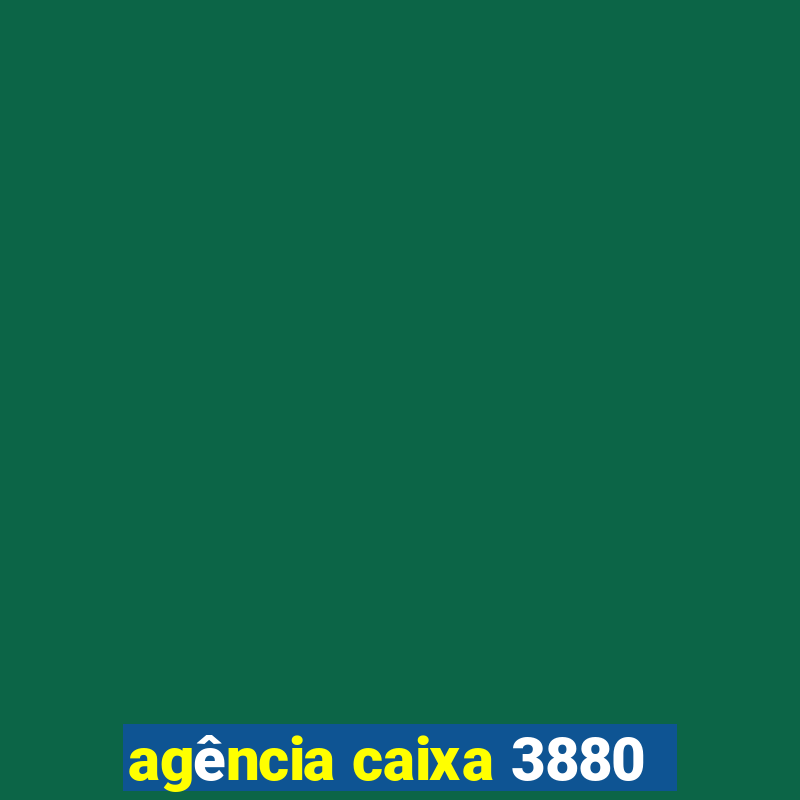 agência caixa 3880