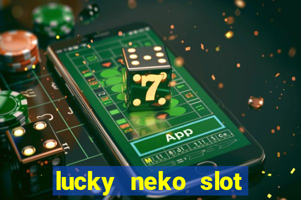 lucky neko slot logo png