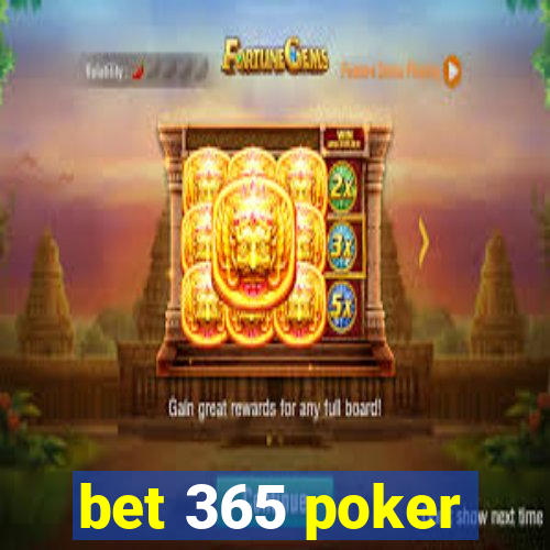 bet 365 poker