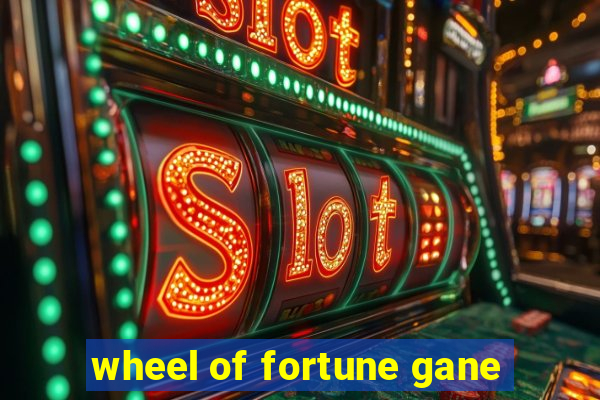 wheel of fortune gane