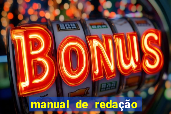 manual de redação da folha de são paulo pdf