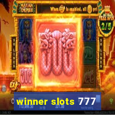 winner slots 777