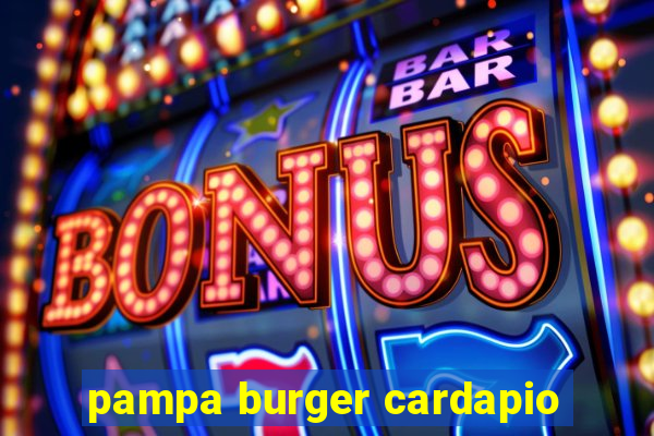 pampa burger cardapio