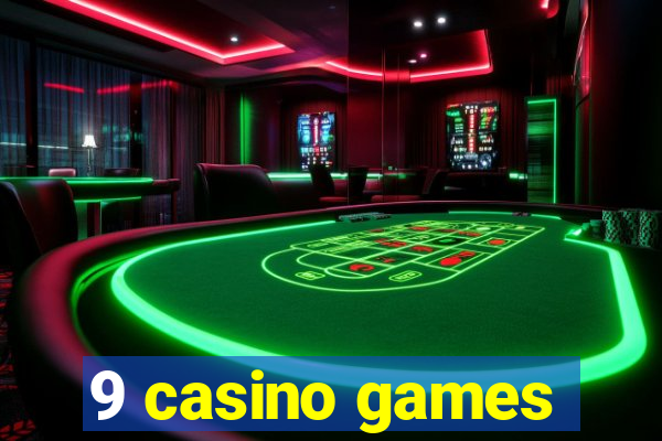 9 casino games