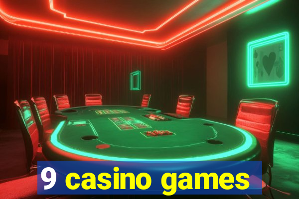 9 casino games