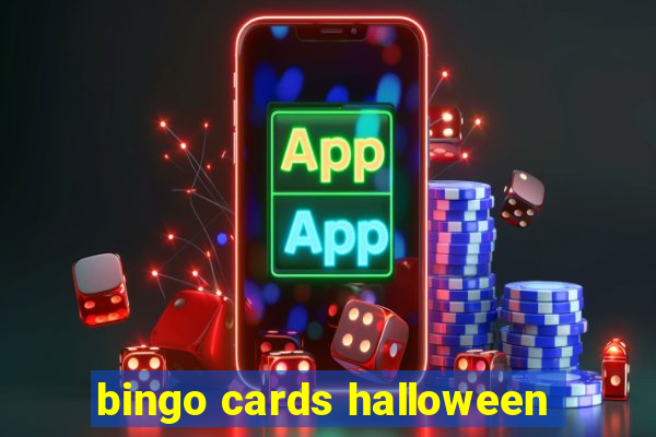 bingo cards halloween