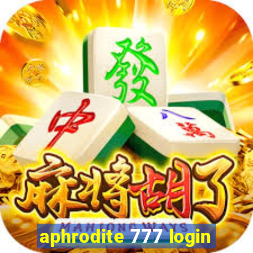 aphrodite 777 login