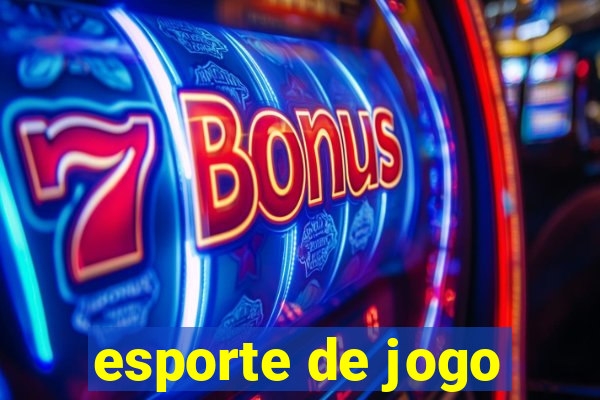 esporte de jogo