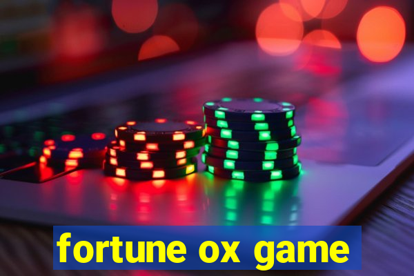 fortune ox game