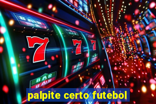 palpite certo futebol