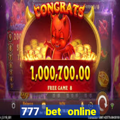 777 bet online casino login