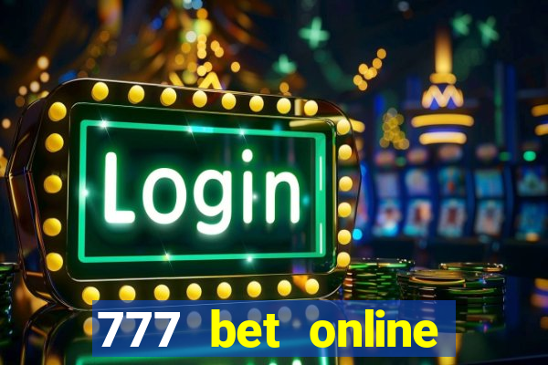 777 bet online casino login