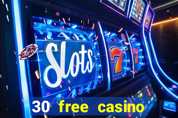 30 free casino bonus no deposit