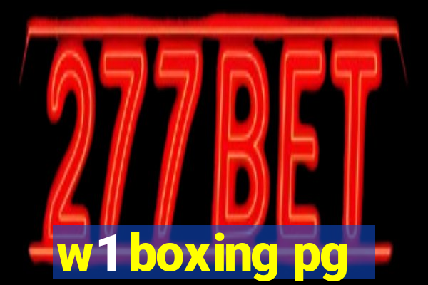 w1 boxing pg