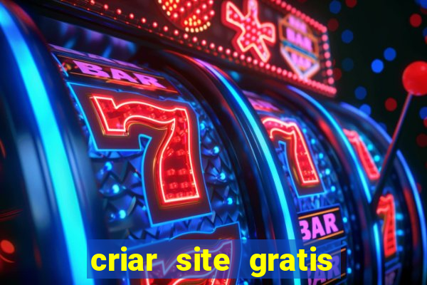 criar site gratis de jogos