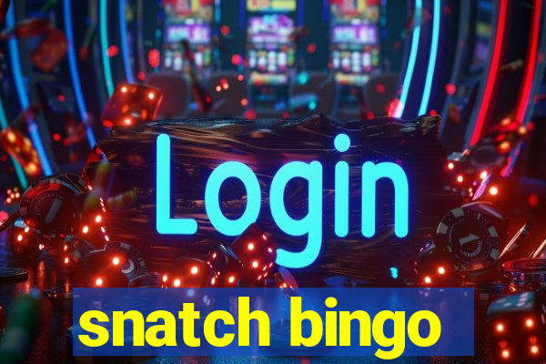 snatch bingo