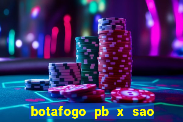 botafogo pb x sao jose palpite