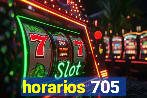 horarios 705