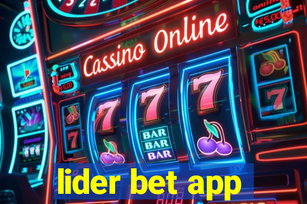 lider bet app