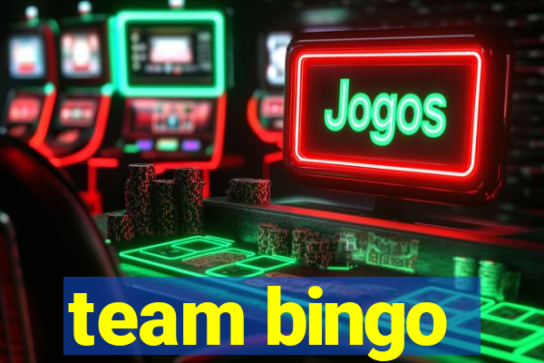 team bingo