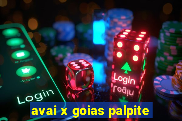 avai x goias palpite