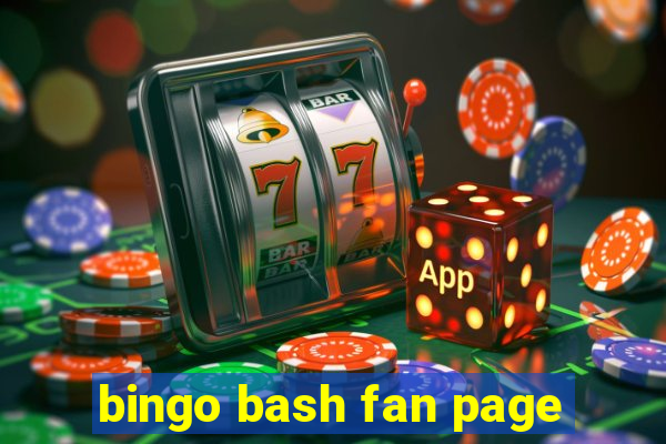 bingo bash fan page