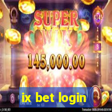 ix bet login