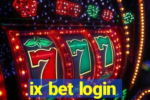 ix bet login