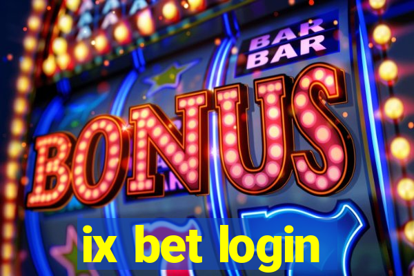 ix bet login