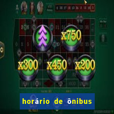 horário de ônibus junção cassino