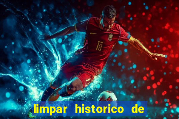 limpar historico de apostas bet365