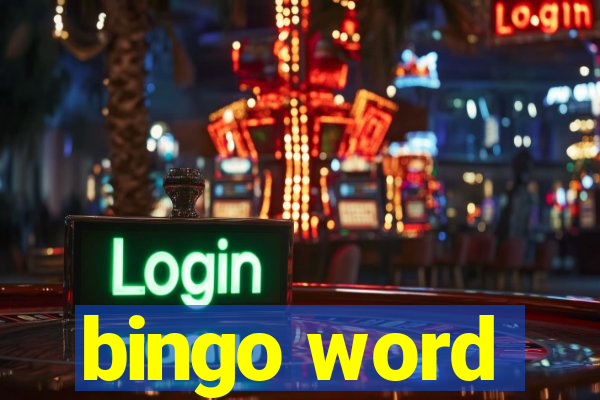 bingo word