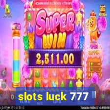 slots luck 777