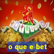 o que e bet