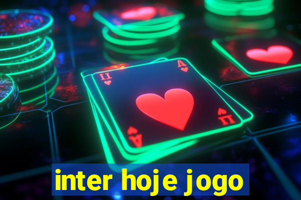 inter hoje jogo