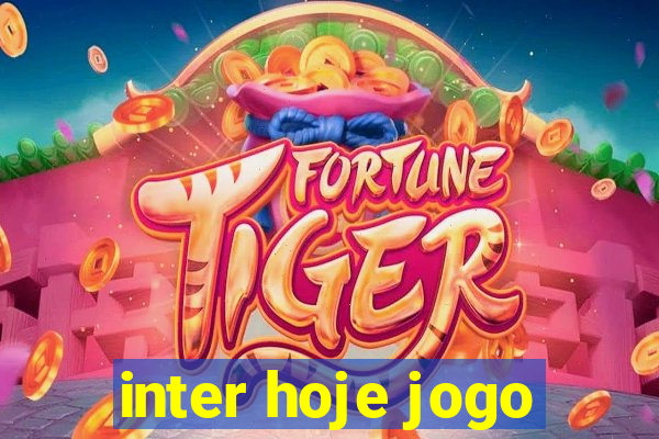 inter hoje jogo