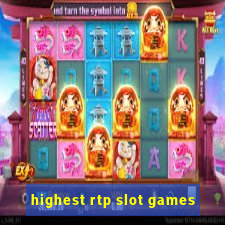 highest rtp slot games