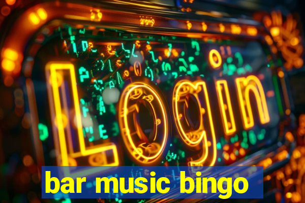 bar music bingo