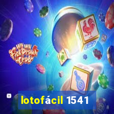 lotofácil 1541