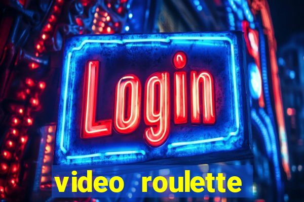 video roulette casino game