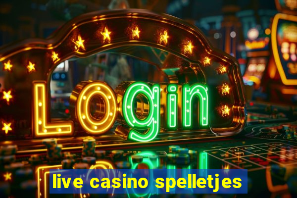 live casino spelletjes