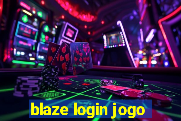 blaze login jogo