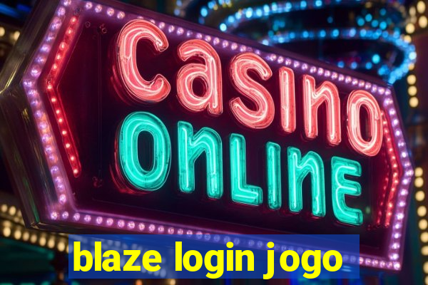 blaze login jogo