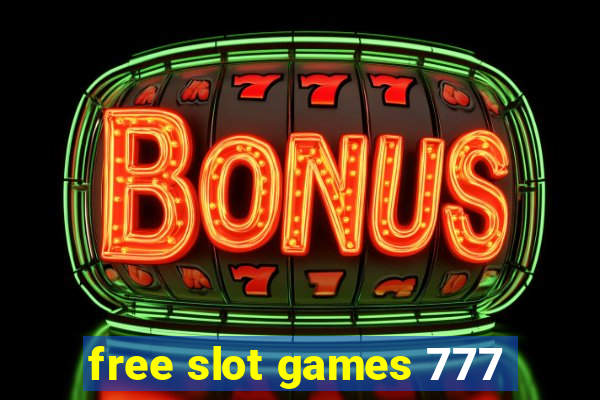 free slot games 777