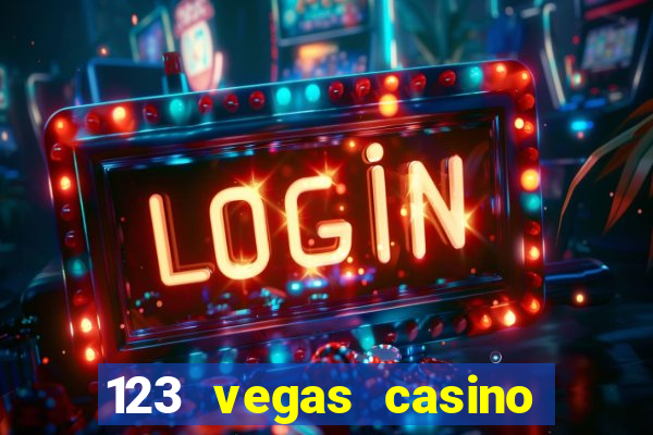 123 vegas casino login page