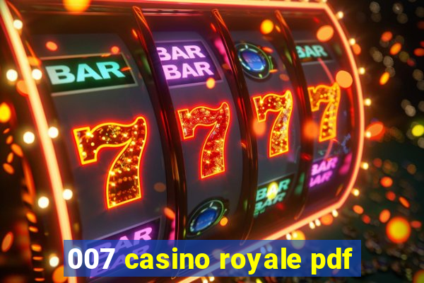 007 casino royale pdf