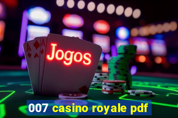 007 casino royale pdf