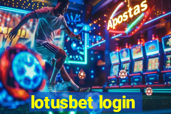 lotusbet login